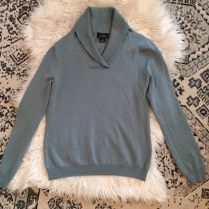 Brooks Brothers Cowl Neck Merino Sweater Small